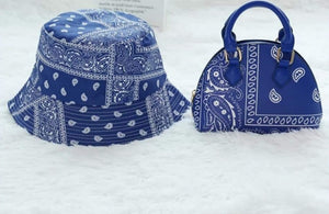 BANDANA HAT & PURSE SET