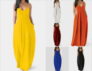 MAXI OVERSIZED FLOWY LONG DRESSES