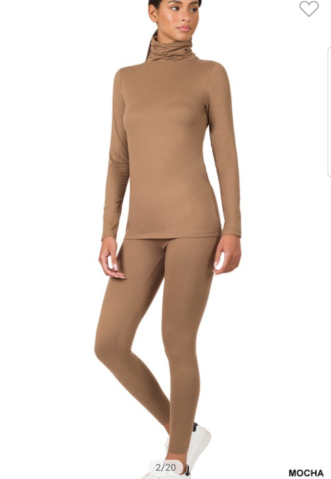 Cover me up, long sleeve turtleneck set