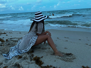 CANDY STRIPE 3 PIECE SWIMSUIT